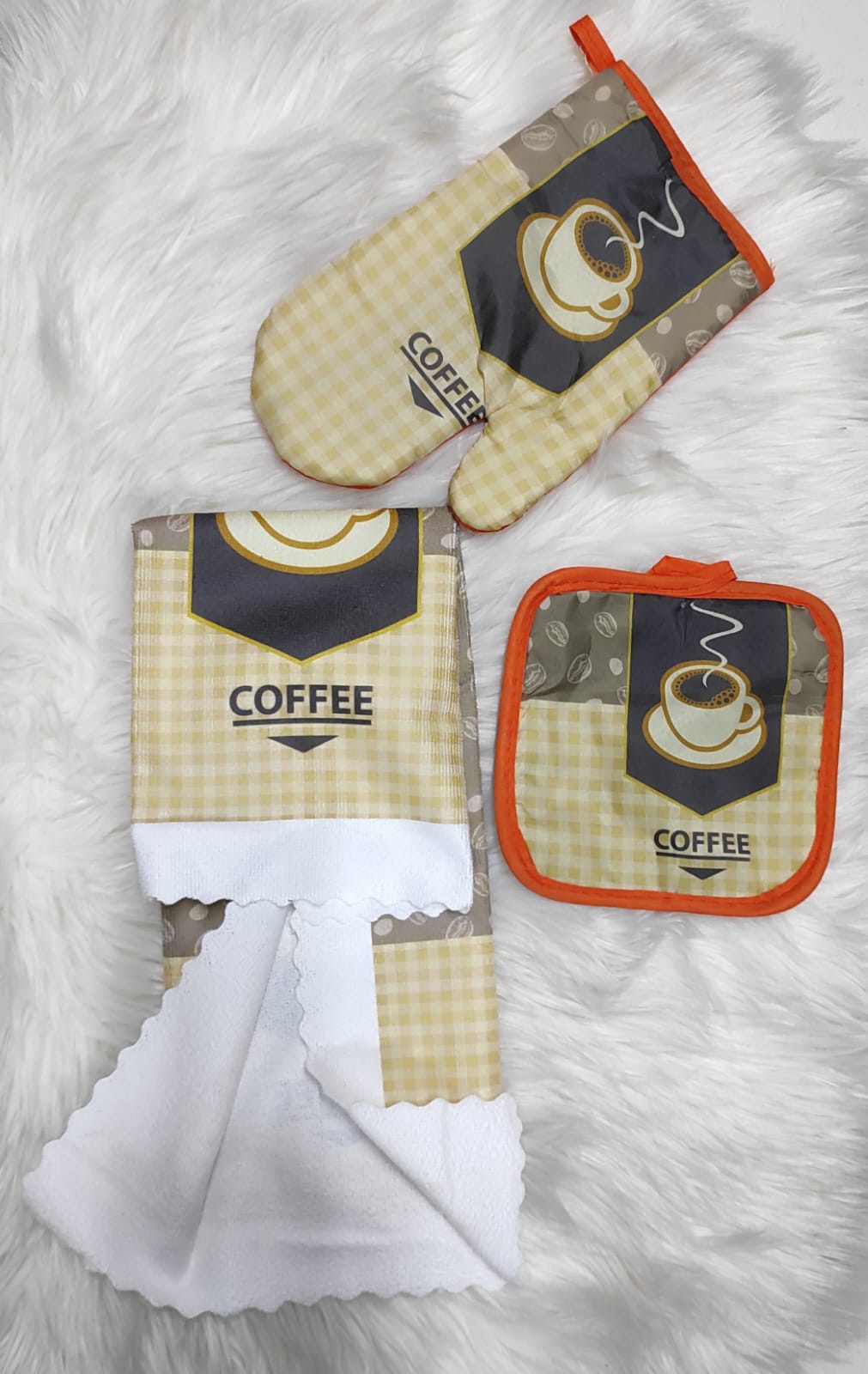 *3pcs Kitchen glove set