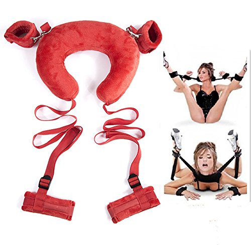 Style sutra comfortable cuffs with neck pillow sex kit