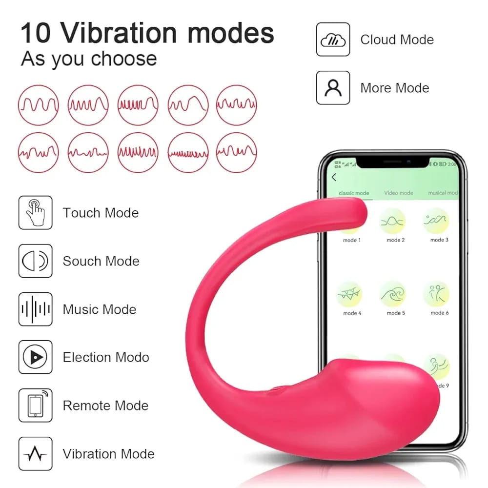 App Remote Control Vibrating Egg Adult Toy