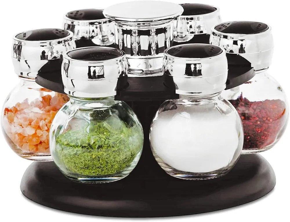 Revolving spice rack