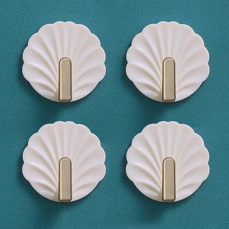 4pcs punch free wall hanging hooks