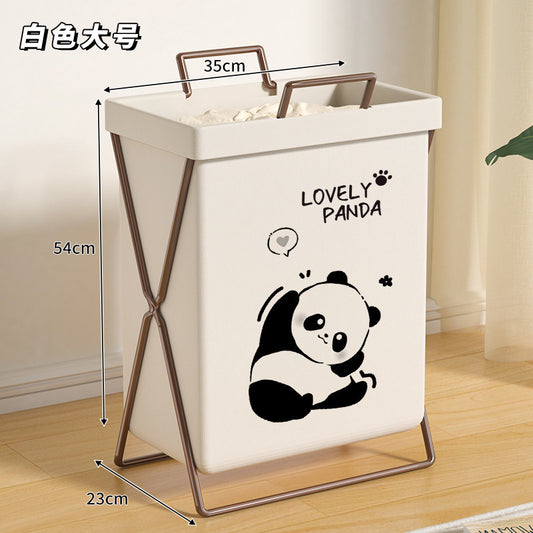 Large collapsible laundry basket