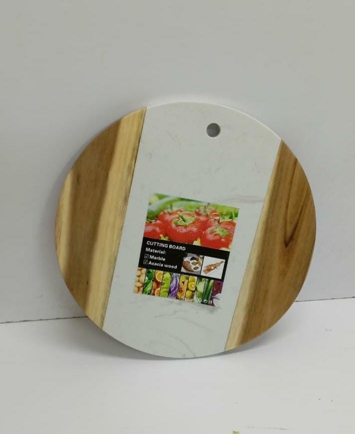 CUTTING MARBLE BOARD STONE + ACACIA or SERVING tray