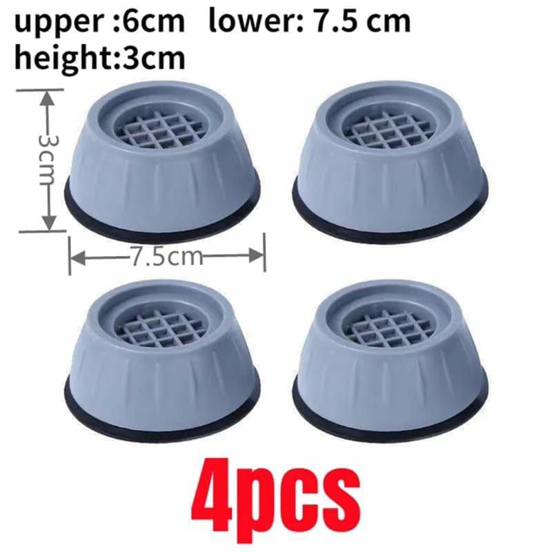 4pcs Universal  Shock & Noise Cancelling Anti-Vibration Pads