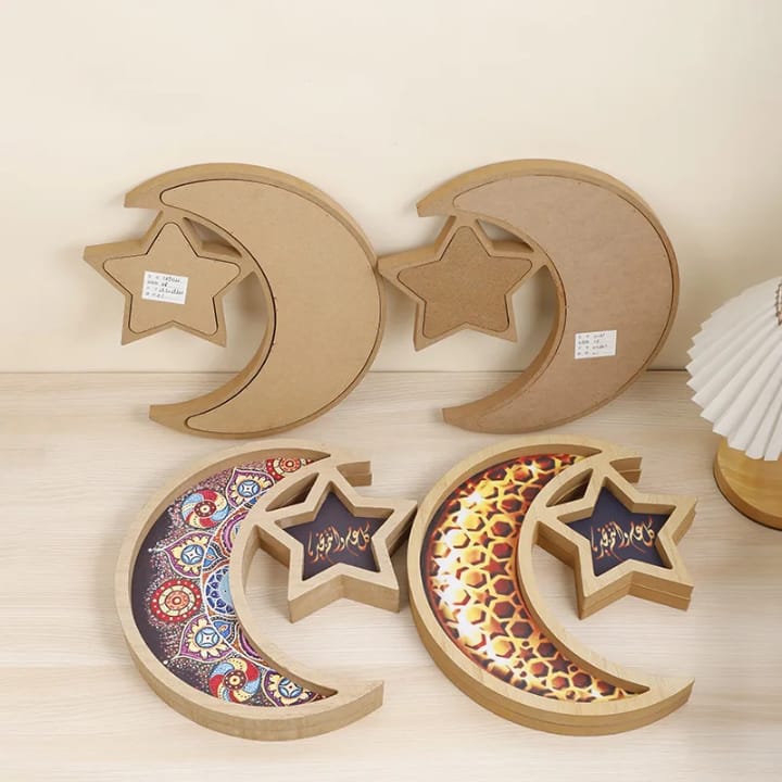 Ramadhan Moonstar serving Tray/Decor ksh