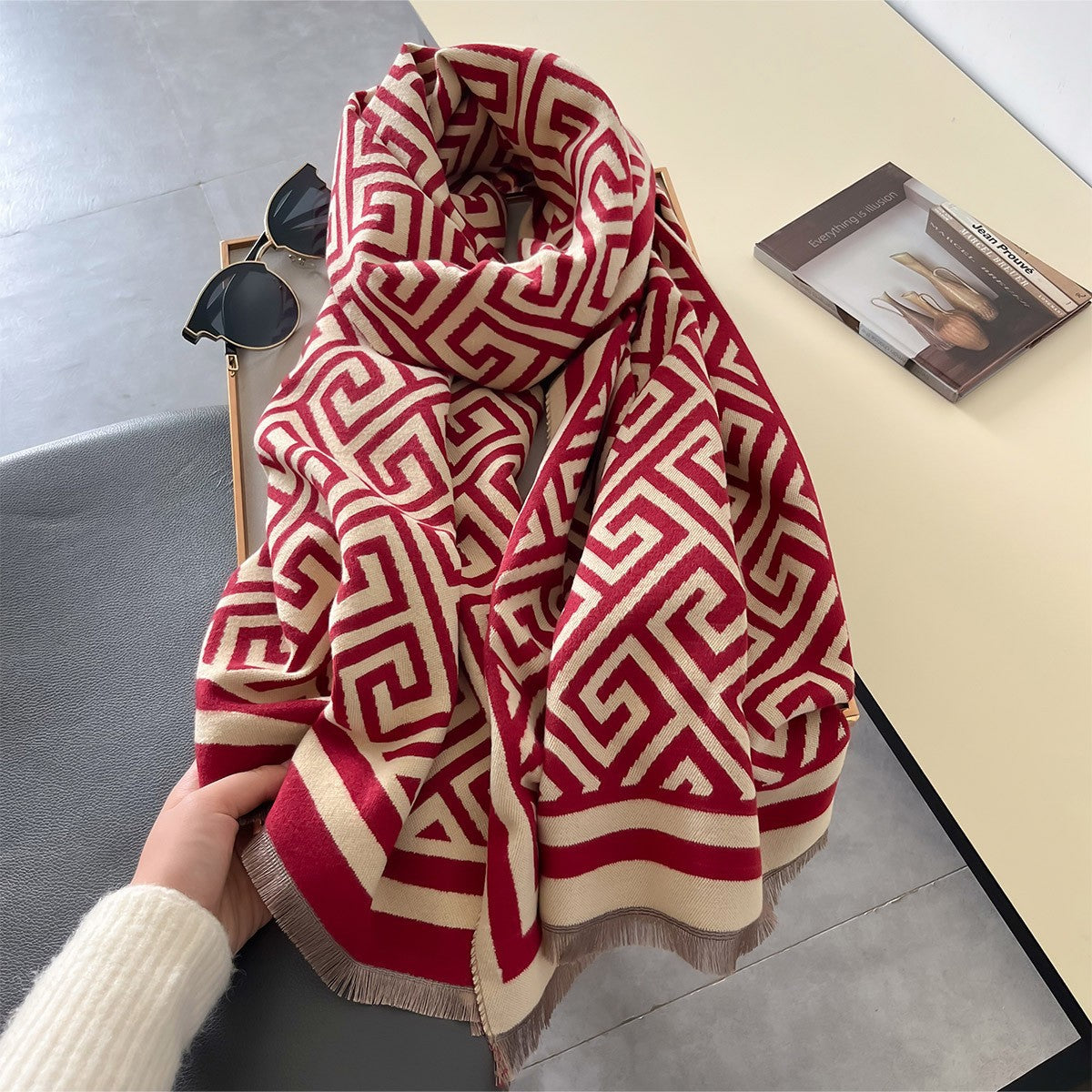 Luxury double sided Scarf for Women