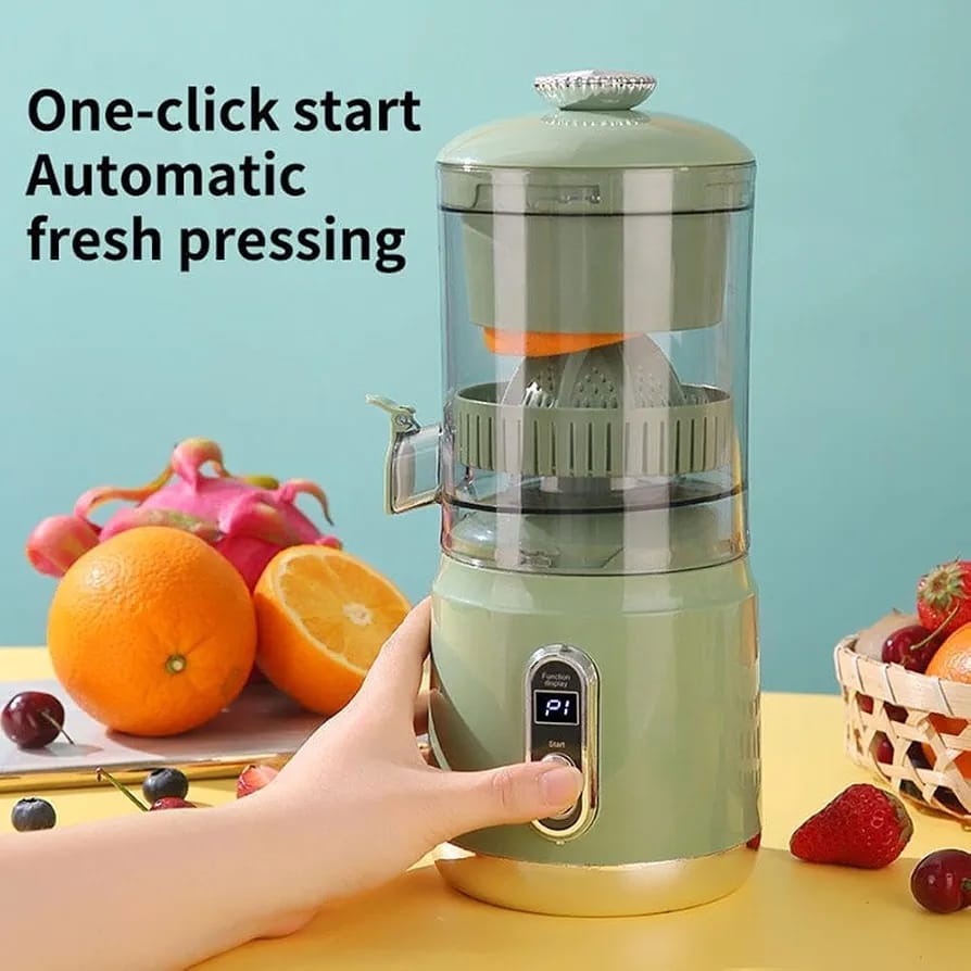 Rechargeable wireless portable electric citrus juicer / press