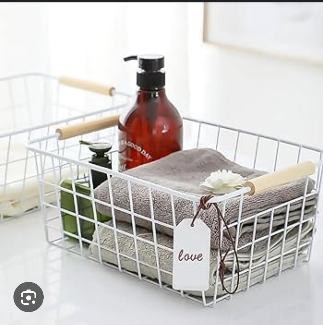 Metallic multipurpose basket