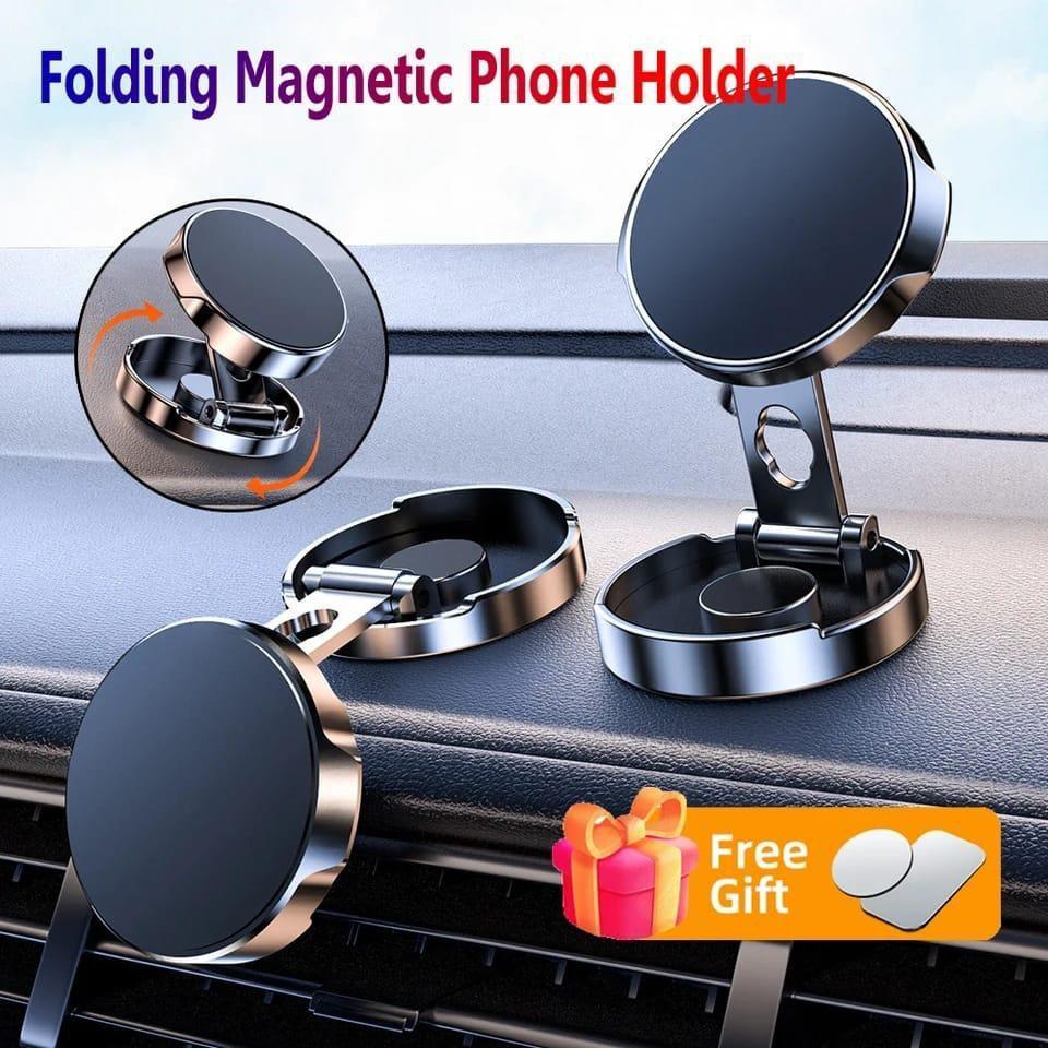720 Degree Foldable Strong Magnetic car phone