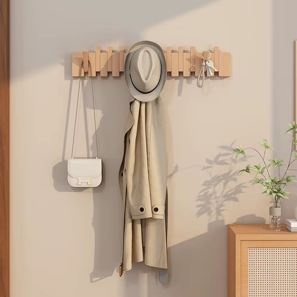 Modern Beech Wood Hook