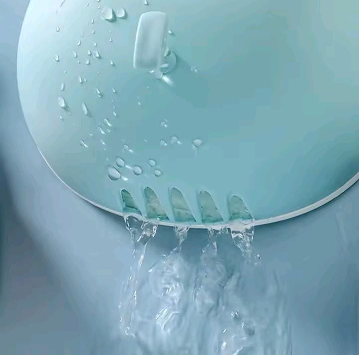 Wall mount seamless toothbrush holder