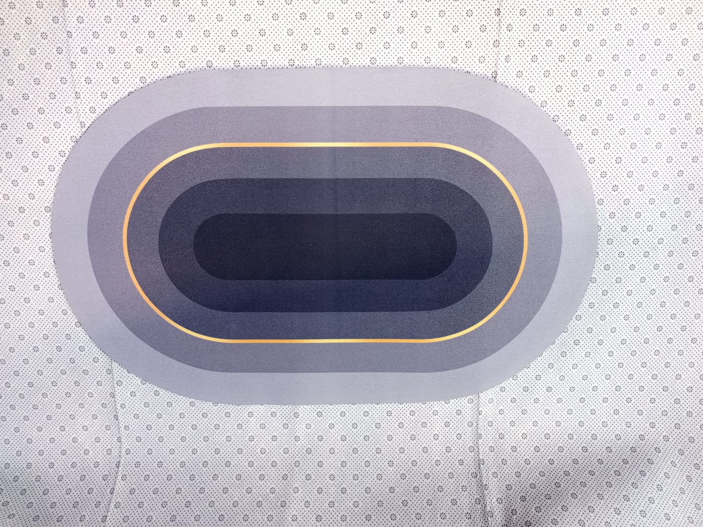 Super Absorbent oval rubber Mat