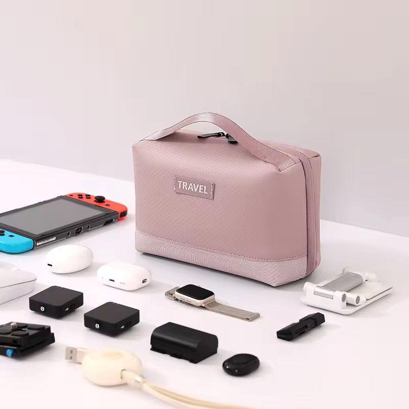 Shinny matte make up bag