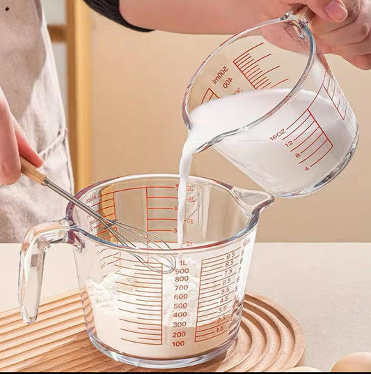 1000ml Glass Measuring Cup With Scale And Handle
