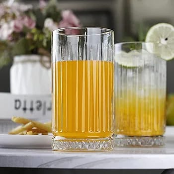 Ribbed high end Glass,sip in style