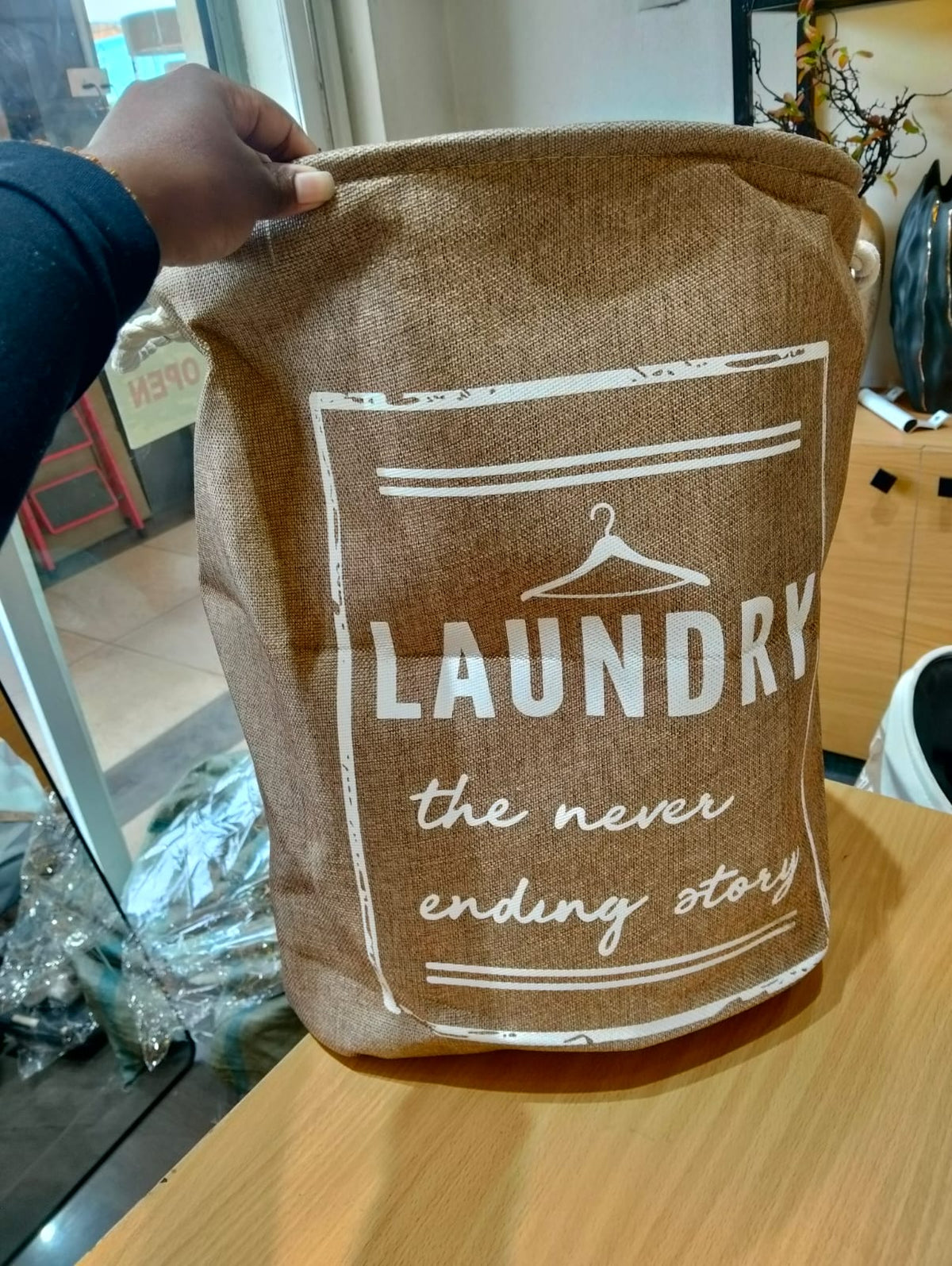 Large Capacity Foldable Laundry basket with lid and Handles
