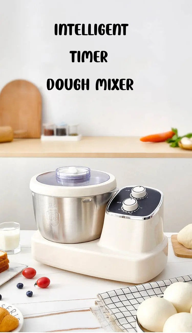 5L Multi-Purpose 2 in 1 ferment Kitchen appliance Dough Maker, bread/Pizza Mixing machine Smart Kneading with Adjustable Timer 500W