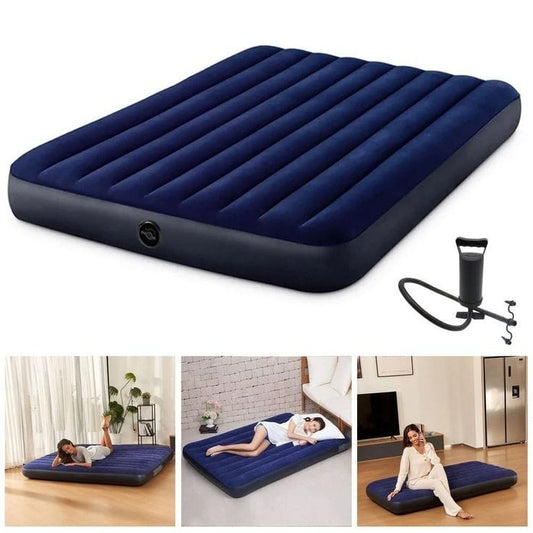 INTEX INFLATABLE MATTRESS Plus Free -ELECTRIC / MANUAL - PUMP