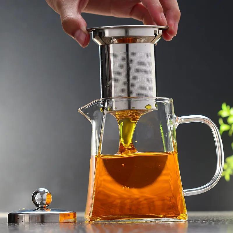 Borosilicate Glass Tea Pot with Infuser