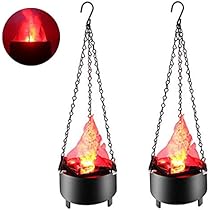 12cm cylinder 3 legged hanging chain fireplace
