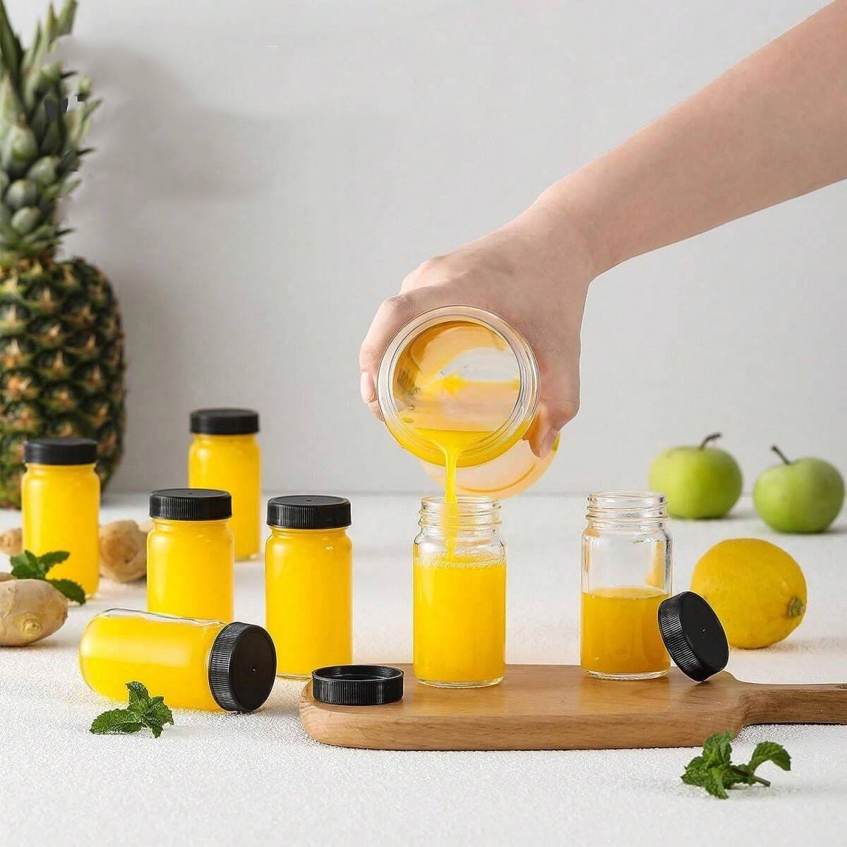 Gingershots Glass Bottles set