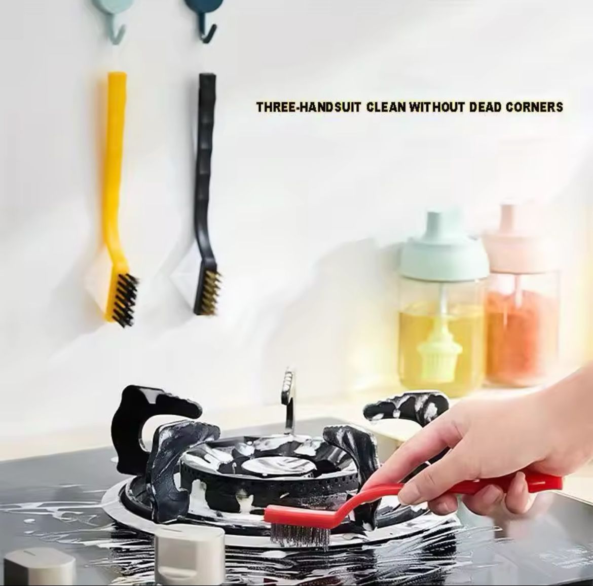 5pcs Kitchen Cleaning Brush Set
