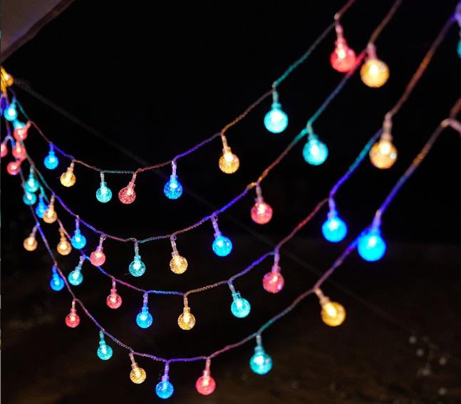 10 meters Christmas Round led lights