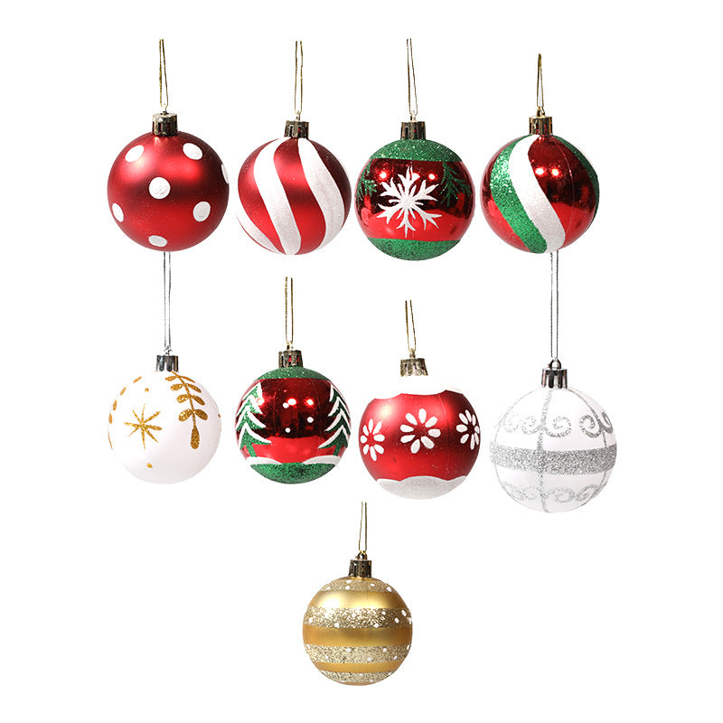 6pcs Christmas Ball 6cm