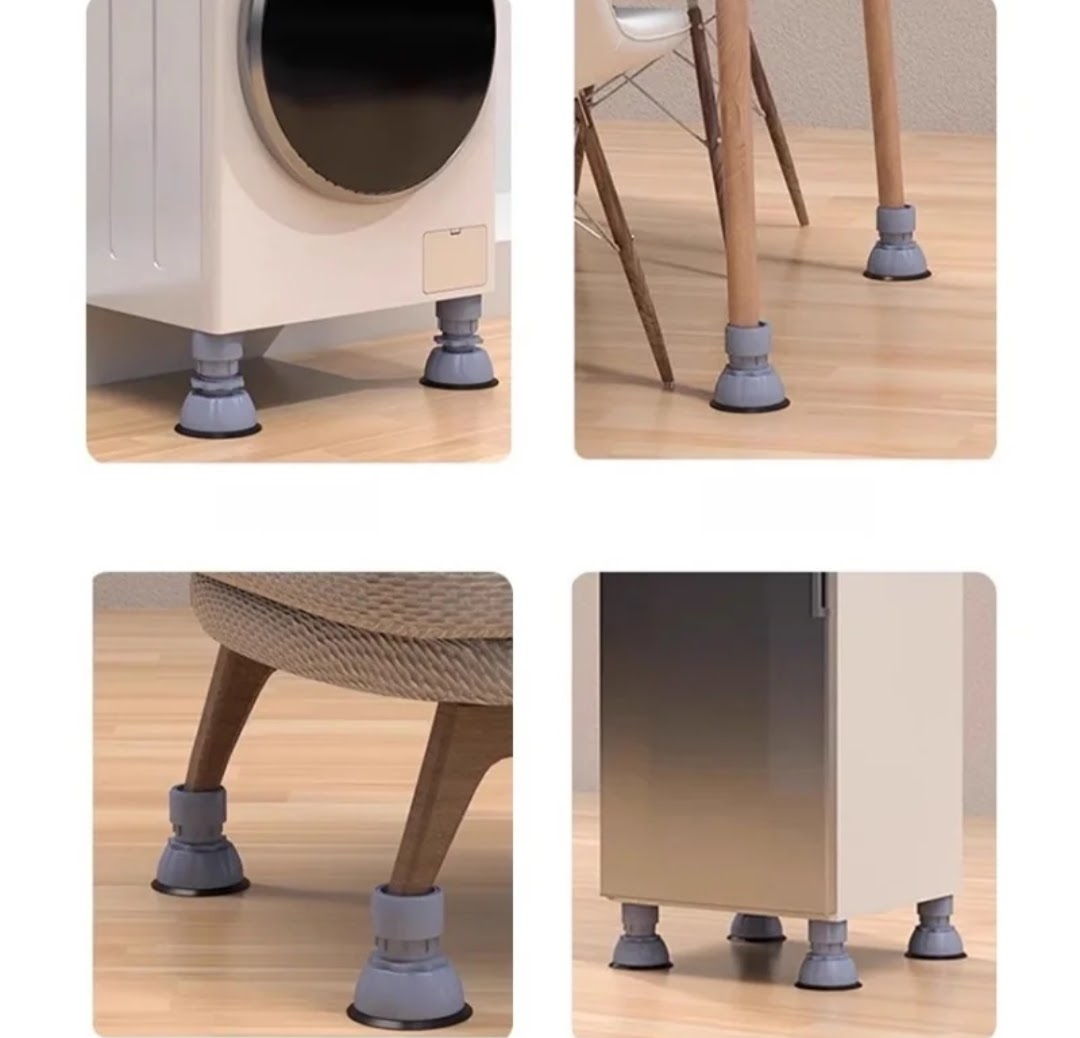4pcs washing machine antivibration pads