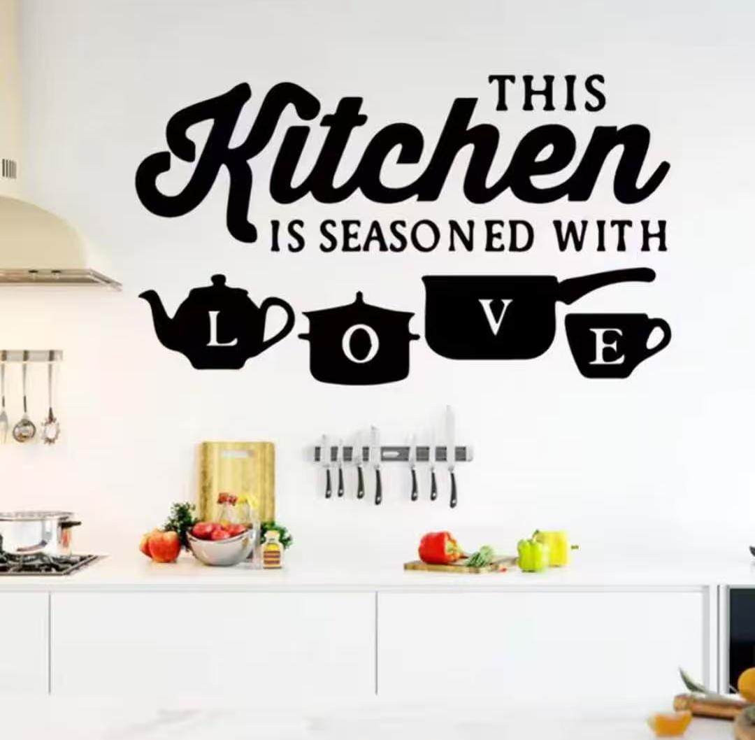 DIY peel & Stick crafts decorative stickers
Kitchen/Dining Themed