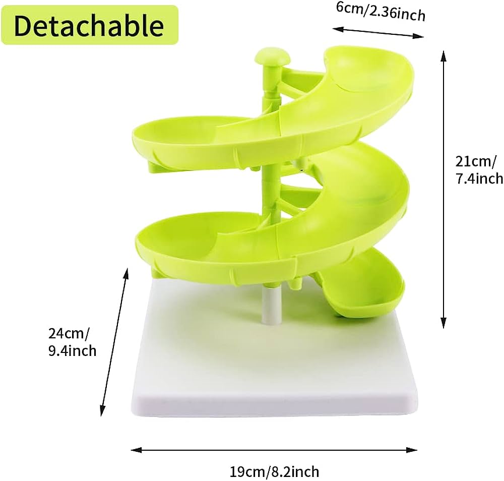 Sliding Spiral egg holder / fruit holder for about 20 eggs