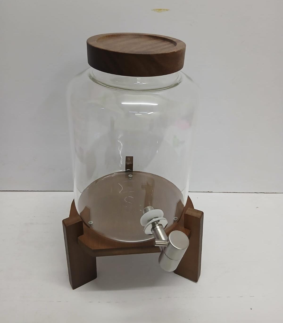 Juice/beverage dispenser with stand
